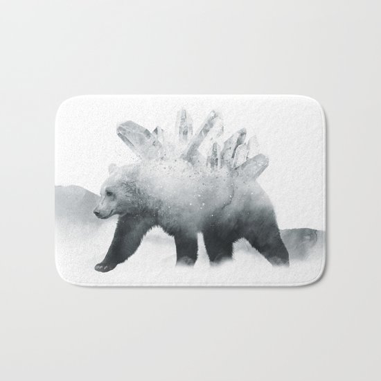 Crystal Bear Bath Mat