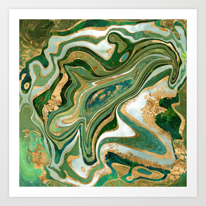 Society6 ケース Green Tiles - an abstract photograph Apollo Tile Skosh 4
