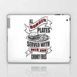 Burger sign Laptop & iPad Skin