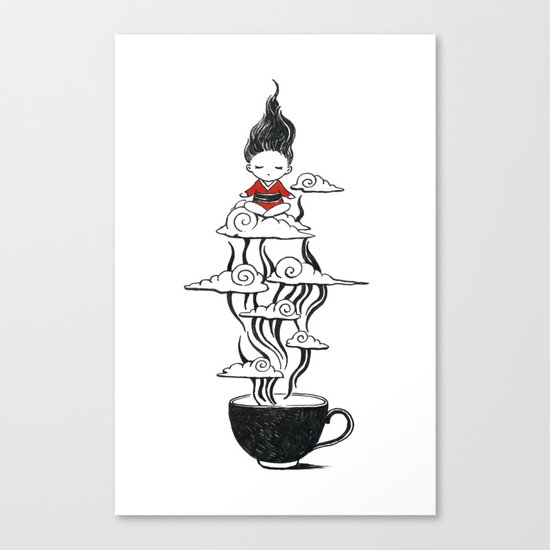 Zen tea Canvas Print