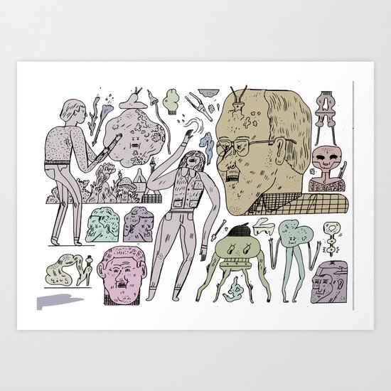 YHYHYHYHY Art Print