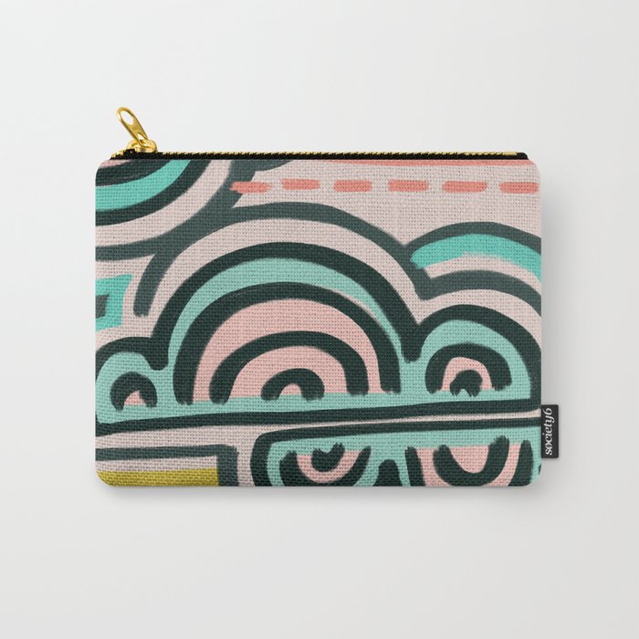 cloudy with a chance of rain Carry-All Pouch