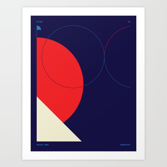 Paris — City Series Art Print