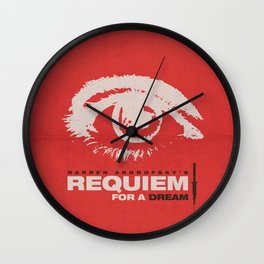 Requiem For  A Dream Wall Clock