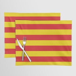 Catalonia (Senyera) Flag Placemat