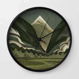 Through the valley Wall Clock