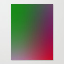 95 Rainbow Gradient Colour Palette 220506 Aura Ombre Valourine Digital Minimalist Art Canvas Print