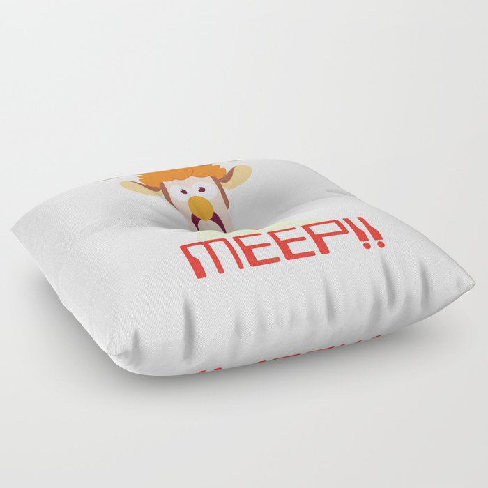 Meep Meep! Floor Pillow