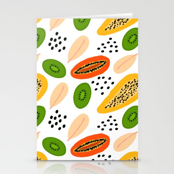 Fruity sweet pattern Stationery Cards