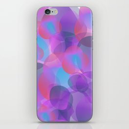 purple art iPhone Skin