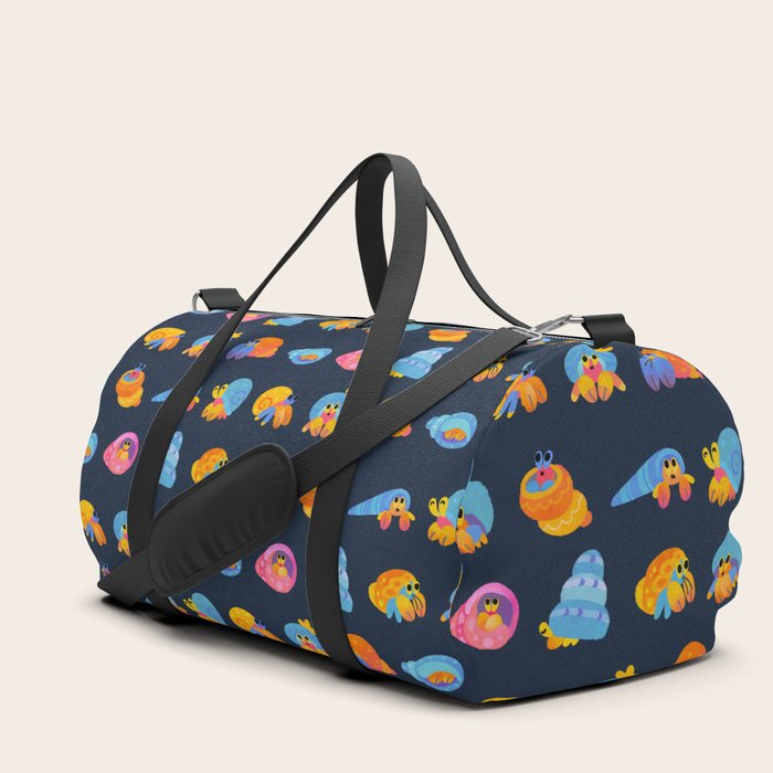 Hermit Crab Duffle Bag by pikaole Society6