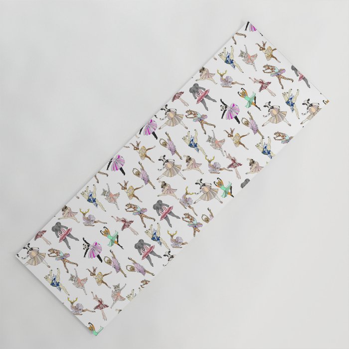 Animal Ballerinas Yoga Mat