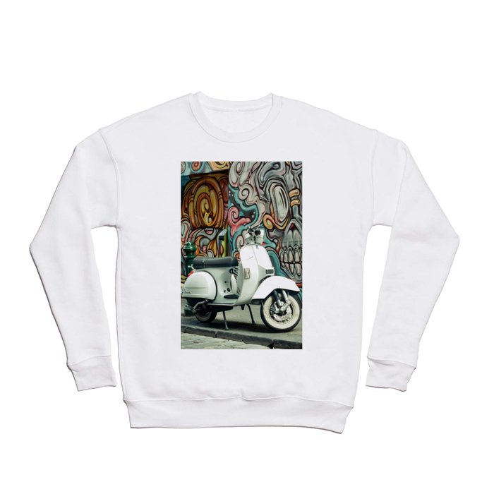 Vespa Chariot Crewneck Sweatshirt