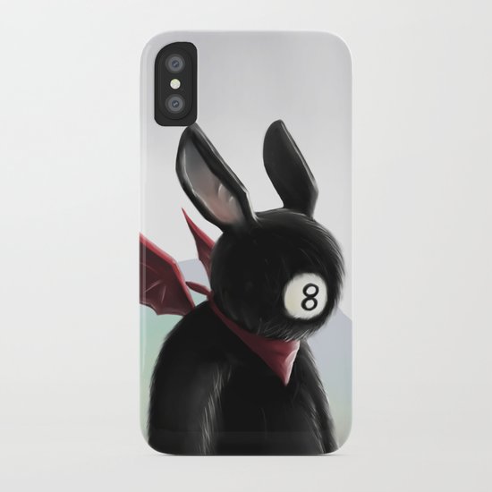 Eightball demon iPhone Case