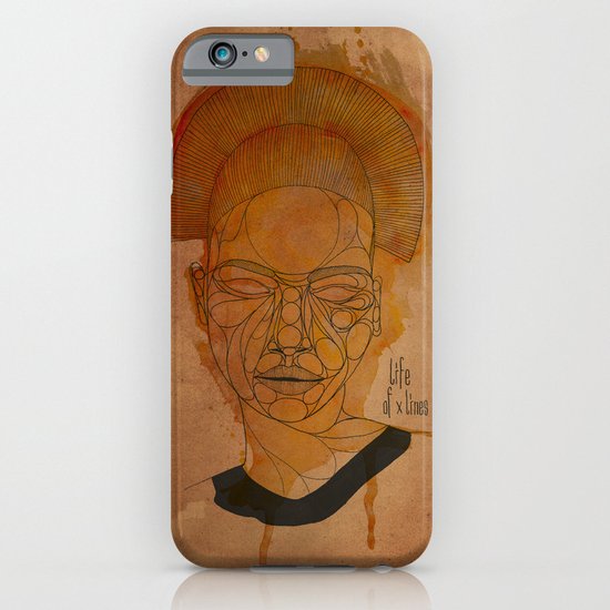 The woman with the black necklace iPhone & iPod Case