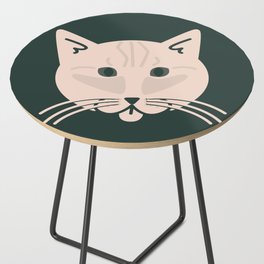 Chauncey Cat Icon Side Table