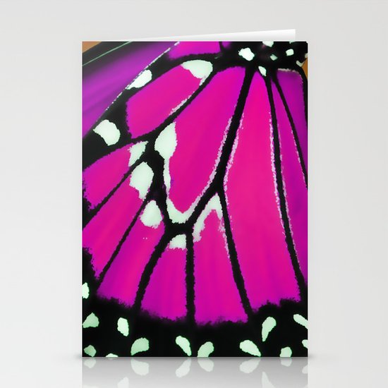 Butterfly wing Stationery Cards
