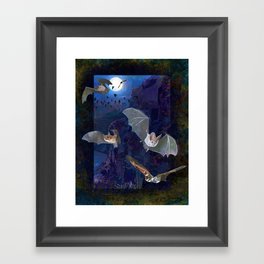 Western Bats Framed Art Print