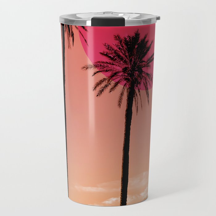 Pink Moon Travel Mug