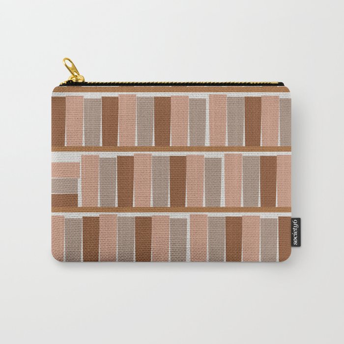 bookshelf (brown tone family) Carry-All Pouch
