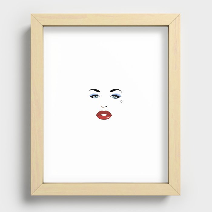 Porn Star Tribute Collection Christy Mack Recessed Framed Print  