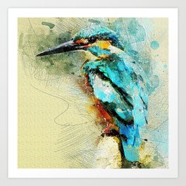 Watercolor Art Art Print