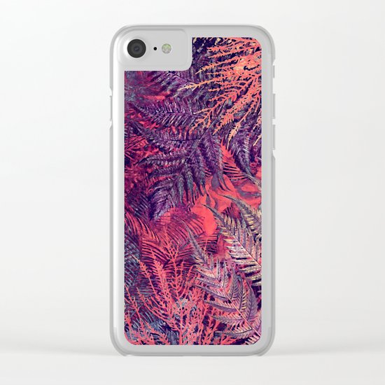 flowers 16 Clear iPhone Case