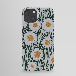 Daisy Pattern iPhone Case