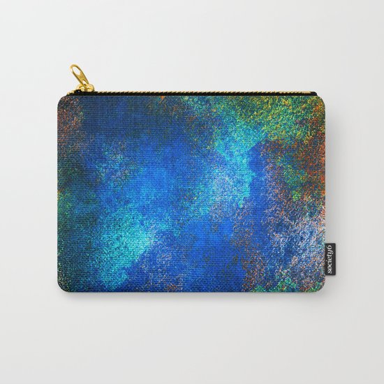 wall texture inside blues Carry-All Pouch