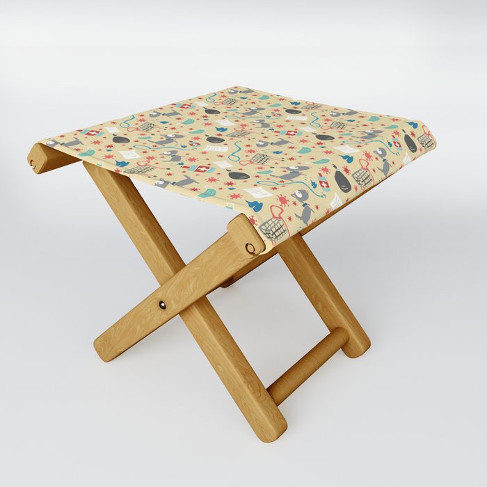 ai tempi del virus Folding Stool