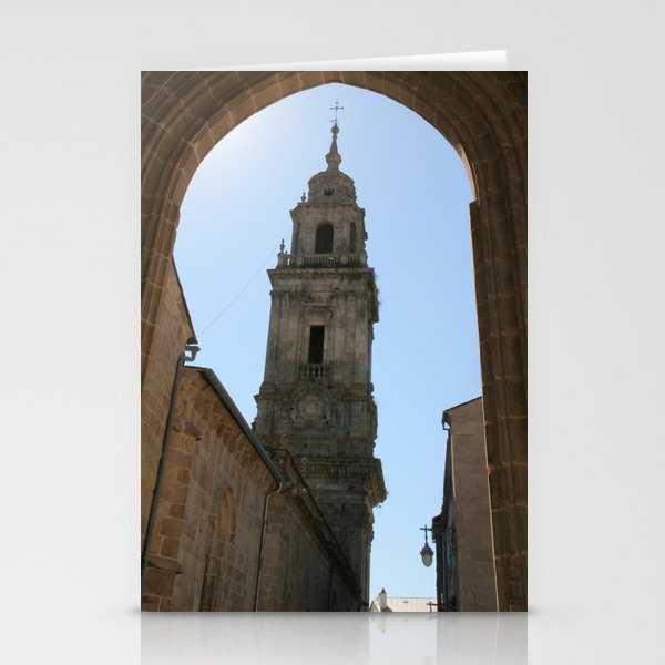 Spain Photography - Beautiful Cathedral In Lugo Stationery Cards
