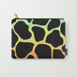 Pastel Gradient Giraffe Pattern Carry-All Pouch