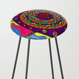 Electric Moon Counter Stool