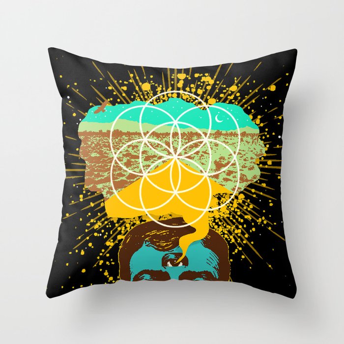 MYSTIC VISIONS Throw Pillow