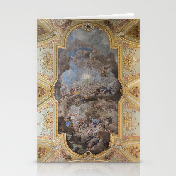 The Worship of the Lamb Fresco Stationery Cards