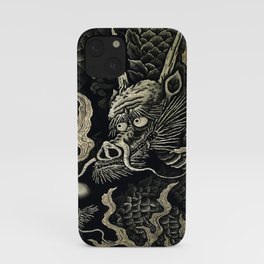Black Dragon iPhone Case