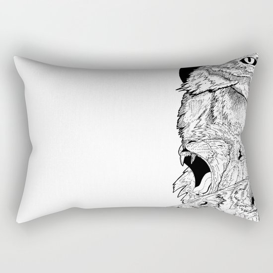 Animal totem Rectangular Pillow