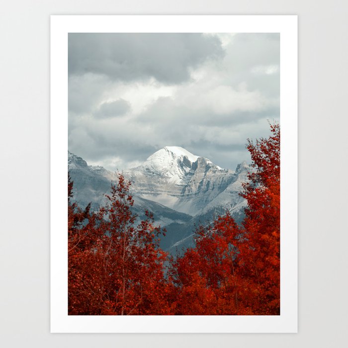 Autumn Elevation - Mountain Landscape, Nature Photography Art Print