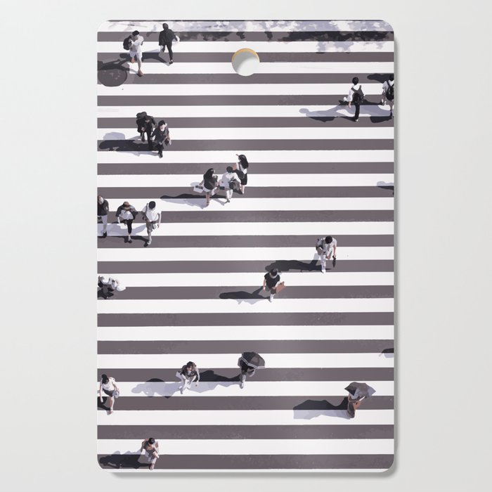 Japan Zebra Crossing (Piece of the World series) Cutting Board