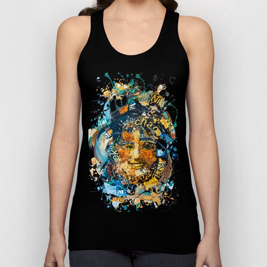 the woman's face #1 Unisex Tank Top