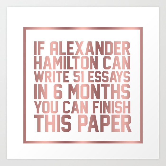 Alexander hamilton 51 essays deals