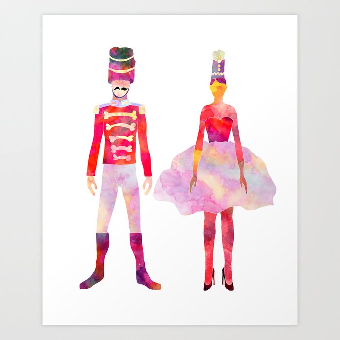 Nutcracker Ballet Art Print