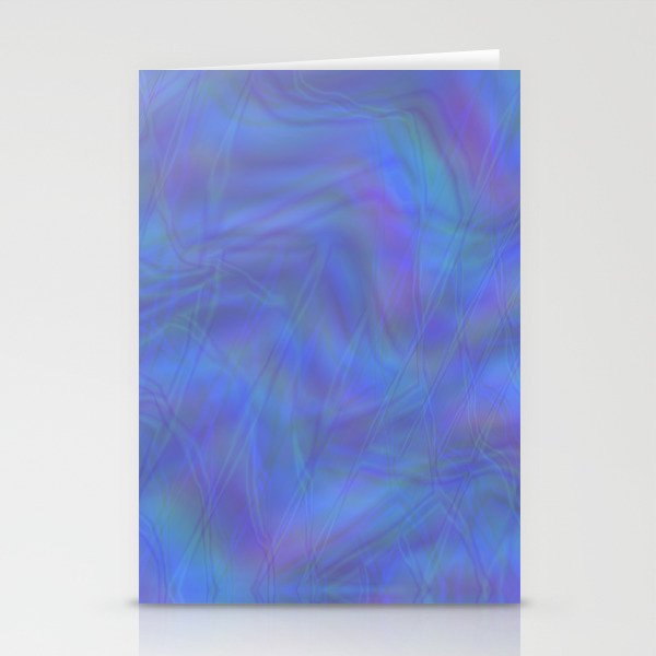 Water Shapes Stationery Cards