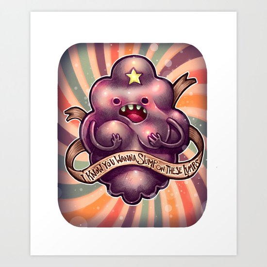 These Lumps Art Print