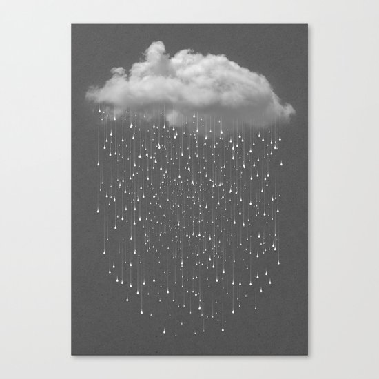 Let It Fall II Canvas Print