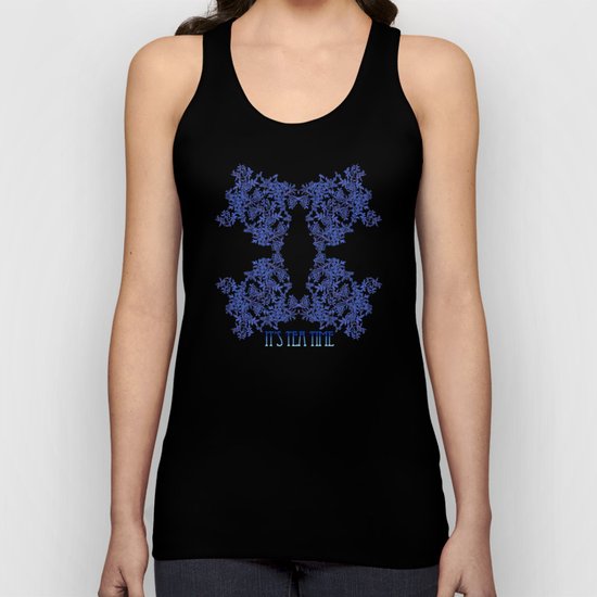 Tea Time Reversed Unisex Tank Top