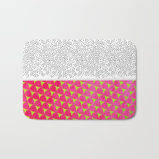 Dragon Fruit Deconstructed Bath Mat