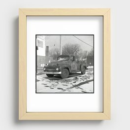 truck Recessed Framed Print