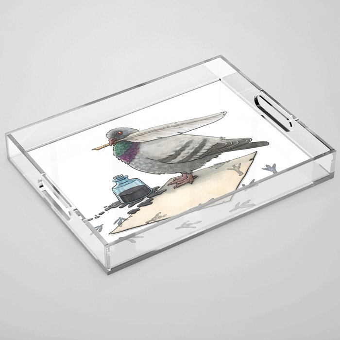 Pigeon Post Acrylic Tray