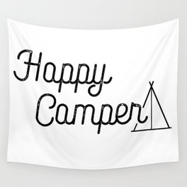 Happy Camper Wall Tapestry